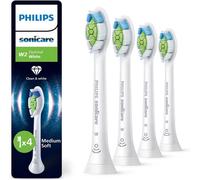 Philips Sonicare W2 Optimal White, Genuine Replacement Toothbrush Heads, White,