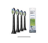 Philips Sonicare W2 Sonic Toothbrush Heads Black 4 Pk Mod HX6064/11 Uk Original