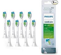 Philips Sonicare W2 Sonic Toothbrush Heads | White | Pack of 8 - NEW