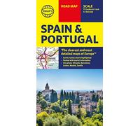 Philip's Spain and Portugal Road Map: (Philip's Sheet Maps)