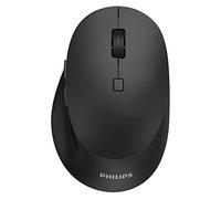 Philips SPK7507B Wireless mouse, Ambidextrous design, Scroll wheel, Ergonomic, Optical Tracking, plug and play, Adjustable DPI