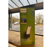 Philips Splay LED Outdoor Wall Light in Anthracite