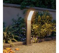 Philips Splay Outdoor Pedestal Light, 800 lm, 2700 K, PowerShield, IP44 Weather-Resistant, Durable, Aluminum, Long Lifetime, Built-in LED, Anthracite Gray