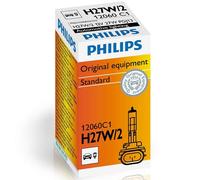 Philips Standard H27W/2 Halogen Car Front Foglight Bulb 12060C1 Single