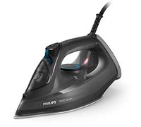 Philips Steam Iron 3000 Series, 2600W, 200g Boost, Ceramic Soleplate | 40g/min continuous - Anti Stick and Anti Drip, 200g boost, ceramic soleplate, 300ml tank, Calc-clean function (DST3041/89)