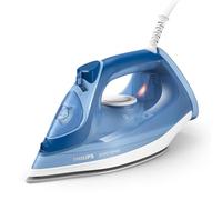 Philips Steam Iron 3000 Series DST3031/20 - 2,400 W, Constant Steam Output of 40 g/min, 180 g Steam Burst, Ceramic Ironing Sole, Vertical Steam, Blue