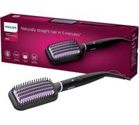 Philips StyleCare Essential straightening brush - including tourmaline ceramic coating for shiny, straight hair (model BHH880/00)/cable length 1.8 m