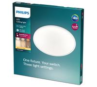 Philips Superslim Indoor Luminaire Flush Ceiling Light-White
