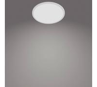 Philips LED Superslim Bathroom Ceiling Light 40K 15W, Cool White IP44 for Bathroom and Kitchen Lighting