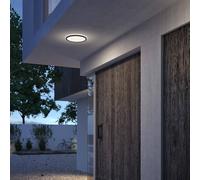 Philips SuperSlim LED IP54 Ø 25cm 4.000K black