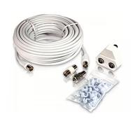 Philips SWV2209W/10 PAL Coaxial Cable Kit - 15 Metres - NEW