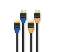 Philips SWV5731BY 4K HDMI Cable 1.5M, 18Gbps, HDR, ARC, 4K@60Hz, 2K@144Hz, 1080P@240Hz, Ultra HD HDMI for PS5, Xbox, TV, Monitor, Projector, Laptop