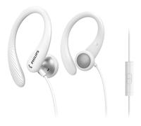Philips TAA1105 In-Ear Sports Headphones with loop and Microphone - White