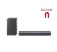 Philips TAB6100 Soundbar with Subwoofer, Black