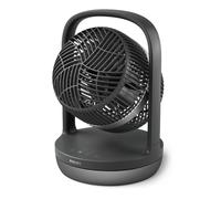 Philips Table Fan, Automatic Rotation, 3 Modes, Black & Silver (CX3050/01)