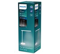 Philips Table Lamp Tilpa LED USB Rechargeable 3 Brightness Settings 18W White