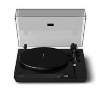 Philips Fidelio TAFT1 Bluetooth Turntable with CD Player, 2-Speed Belt-Drive, Die-Cast Aluminium Platter, Audio-Technica Stylus, Auracast, RCA Out, Headphone Port, Dimmable Display, Black