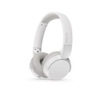 Philips TAH3209WH Lightweight On Ear Wireless Bluetooth Headphones with Passive Noise Isolation - 25 Hours Play Time, Natural Sound, Clear Calls, Dynamic Bass, 2 Hours USB-C Charging - White