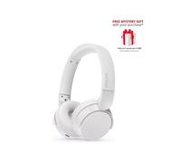 Philips TAH4209WH/00 Lightweight Wireless Bluetooth On-Ear Headphones - Up to 55h Playtime, White