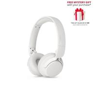 Philips Tah4500 On-Ear Wireless Headphones In White White