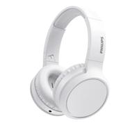 PHILIPS Audio H5205WT/00 Over-Ear Wireless Headphones with Mic and BASS Boost Button (Bluetooth, 29 Hours Play Time, Quick Charging Feature, Noise Isolation, Compact Folding) Light Grey