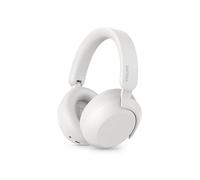 Philips TAH8000EWT/00 Wireless Over-Ear Bluetooth Headphones - Noise Cancelling, 70H Playtime, Voice Assistant Compatible, Ideal for Travel - White