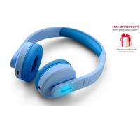 Philips TAK4206 Kids Wireless Bluetooth On-ear Headphones - Free Gift RRP £10! - Blue