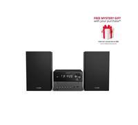 Philips Tam3505M2 Micro Hi Fi Music System In Black Black
