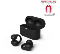 Philips Taq2000 Ear Cuff Style True Wireless Open Ear Multipoint Earbuds In Black Black One Size