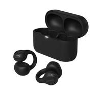 Philips TAQ2000BK Ear Cuff Style True Wireless Open Ear Multipoint Bluetooth Earbuds - 28 Hours Playtime, Pocket-sized charging case, Clear calls, Ideal for commuting and exercise - Black