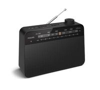 Philips TAR2509-10 Portable FM/MW Radio Mains/battery Tone select Headphone Jack