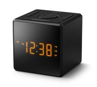 Philips TAR4500 Dual Alarm FM Clock Radio with USB-C Charging Port