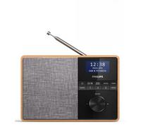 Philips TAR5505/10 radio Portable Digital Black, Grey, Wood