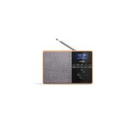 Philips TAR5505/10 Portable Digital Radio Black, Gray, Wood