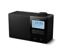 TAR5600 DAB/FM Bluetooth Portable Clock Radio Philips Black One Size