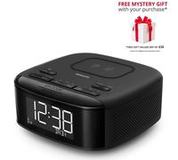 Philips TAR7705-10 Audio Bluetooth Clock DAB+/FM Digital Radio - Free Gift RRP £10!