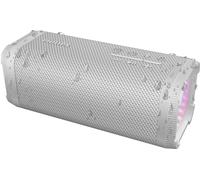 Philips TAS2000WT Bluetooth Wireless Speaker with LED Lightshow, 20 W Bass+, Auracast, 20 Hrs Play Time, IPX5 Splash-Proof, USB Playback, Mic, App Control - White