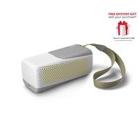 Philips TAS4807 Audio Wireless Bluetooth Waterproof IP67 Speaker - Free Gift RRP £10! - White
