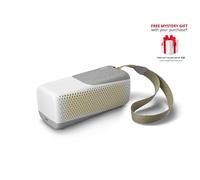 Philips Tas4807 Audio Wireless Bluetooth Waterproof Ip67 Speaker In White White One Size