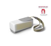Philips Tas4807 Audio Wireless Bluetooth Waterproof Ip67 Speaker In White White