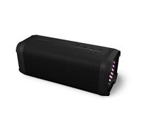 Philips TAS5000EB Wireless Bluetooth Speaker, 70W, LED Light Show, Waterproof, 24 Hours Play Back, Calls handling, Replaceable Battery Power Bank, Black