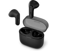PHILIPS TAT2139BK/00 True Wireless In Ear Bluetooth Headphones - Small buds. Great value Natural sound. Dynamic bass, Pocket-sized charging case, Clear calls - Black
