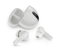 Philips TAT2520WT Noise Cancelling True Wireless In Ear Bluetooth Headphones - Small buds, Clear calls, Dynamic bass - Pocket-sized charging case, Ideal for commuting and exercise - White