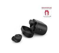 Philips TAT5000BK Noise Cancelling True Wireless In Ear Bluetooth Headphones - Dynamic bass, Pocket-sized charging case, 40 hours playtime, Clear calls, Ideal for Commuting And Exercise - Black