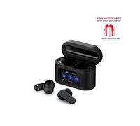Philips TAT6000BK True Wireless Earbuds with Smart Charging Case, Noise Cancelling, 4 Mics, Dynamic Bass, 28H Playtime, Bluetooth 5.4, IPX5, Touch Controls, Voice Assistant - Black