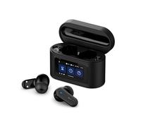 Philips TAT6000BK True Wireless Earbuds with Smart Charging Case, Noise Cancelling, 4 Mics, Dynamic Bass, 28H Playtime, Bluetooth 5.4, IPX5, Touch Controls, Voice Assistant - Black