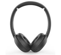 PHILIPS Tauh202Bk Audio On Ear Headphones, Bluetooth On Ears, Wireless, 15 Hour Battery, Soft Ear Pads, Microphone, Black, 32 Ohm