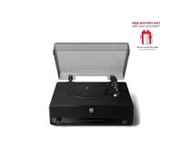Philips CENTURY Bluetooth Turntable TAV3000B/10 “The Stevie” | Retro 3-Speed Record Player with Built-In Stereo Speakers, Bass-Reflex, Auracast™, USB, RCA & Headphone Out