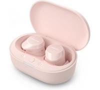 PHILIPS TAT1209PK True Wireless In Ear Bluetooth Headphones - Small Buds, Great Value, Natural Sound with Dynamic Bass, Clear Calls and Pocket-Sized Charging Case - Pink