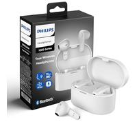 PHILIPS TWS Bluetooth 5.3 Wireless Earbuds, 13mm Drivers, AI Microphone for Clear Calls, IPX4 Waterproof, 15 Hours Playtime, Compatible with iPhone, Android and Bluetooth Devices